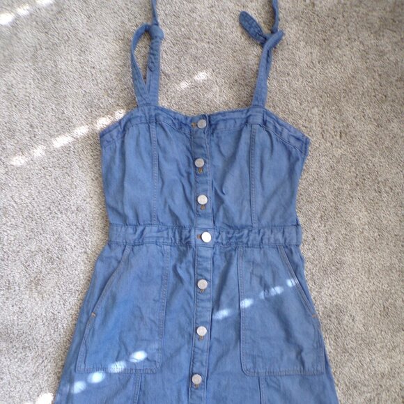 Rebecca taylor denim dress M - Picture 2 of 12